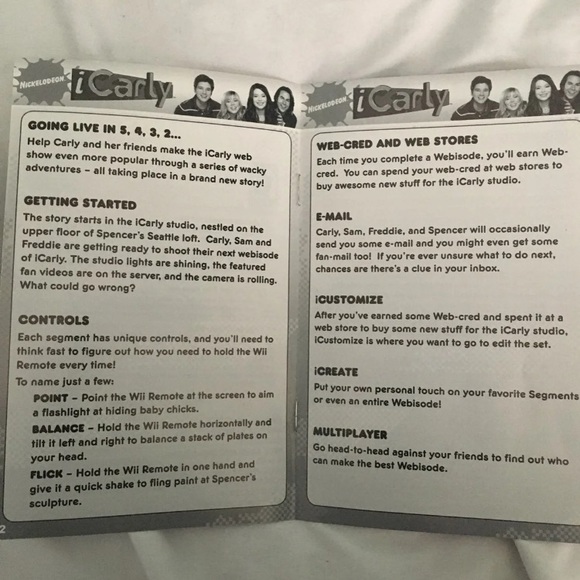 iCarly Wii Game - Picture 2 of 4
